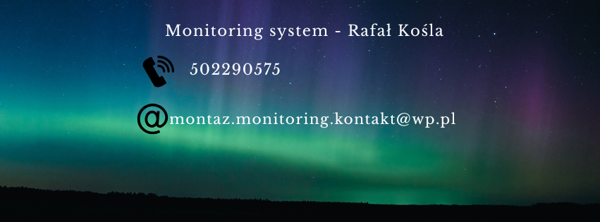 Zdjęcie na okładce dla Monitoring system - Rafał Kośla